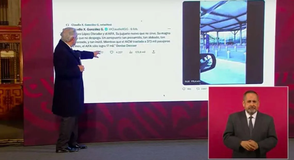 AMLO: AIFA potencializa crecimiento hacia Hidalgo￼