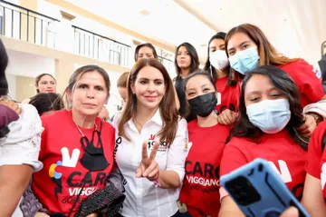 Carolina Viggiano ya se prepara para el primer debate organizado por el IEEH