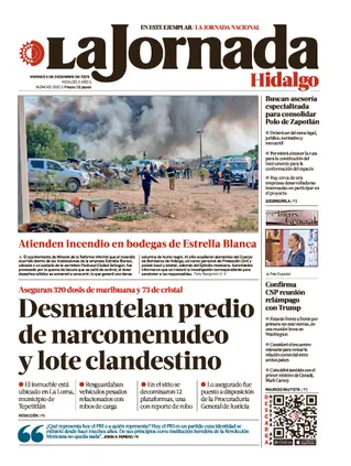 La Jornada Hidalgo | 05 de diciembre de 2025