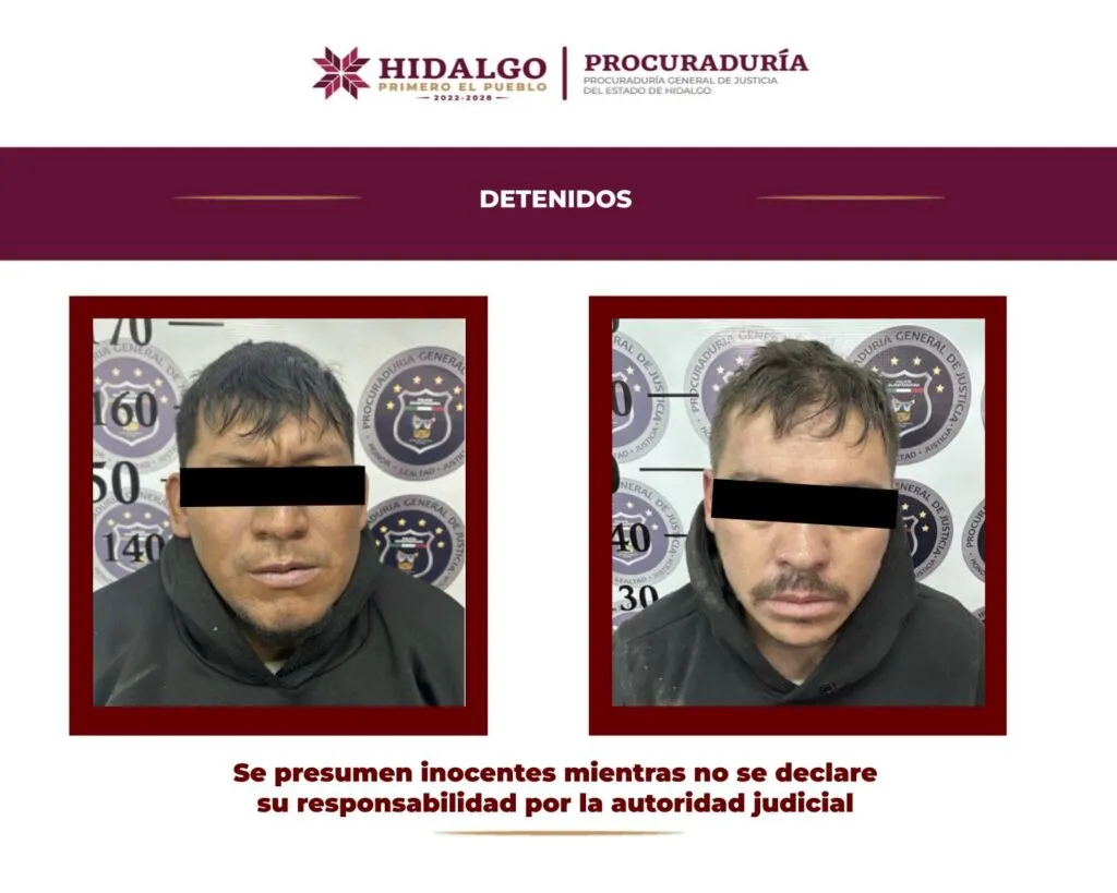 ¡Con armas y droga! Detienen en Tlaxcoapan a dos hombres