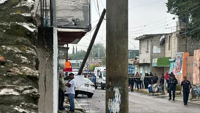 Autoridades acordonaron la zona tras el ataque a un juez del Poder Judicial en Tula.