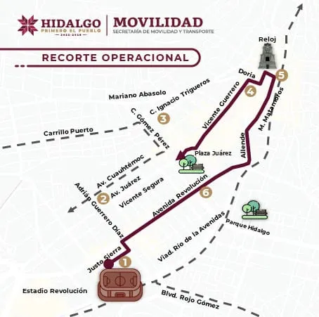 Carnaval Hidalgo 2025: ajustes en rutas de Tuzobús y combis por desfile en Pachuca este viernes