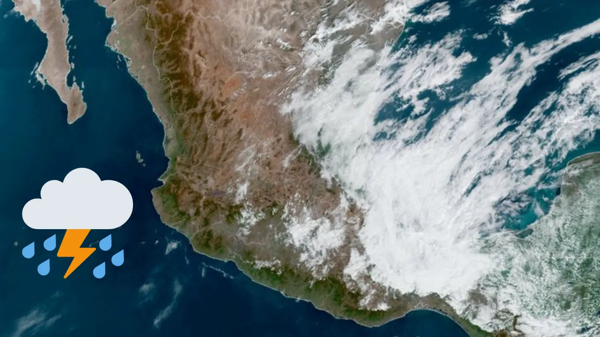 La DANA en México 2025 provocará lluvias intensas y tormentas eléctricas entre el 4 y el 8 de febrero en varios estados.