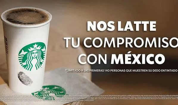 Starbucks regalará café a quienes acudan a votar este domingo