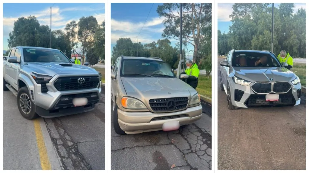 ¡Ya comenzó! Van10 amonestaciones en un día por invadir el carril exclusivo del Tuzobús
