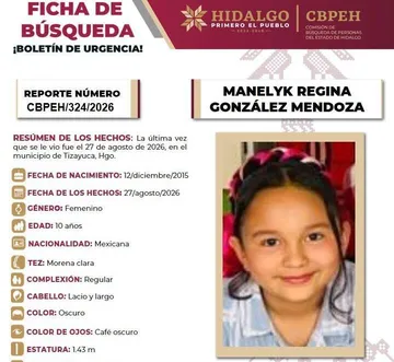 ficha de búsqueda Manelynk Regina González Mendoza