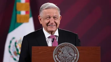 El Jefe del Ejecutivo aseguró, durante su conferencia de prensa en Palacio Nacional, que se necesita un nuevo registro confiable y actualizado sobre dicha crisis de derechos humanos. Foto: Presidencia