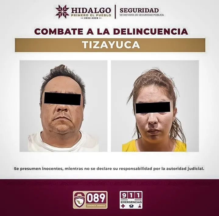 Tizayuca: SSPH y PGJEH desmantelan centro de drogas operado por venezolana