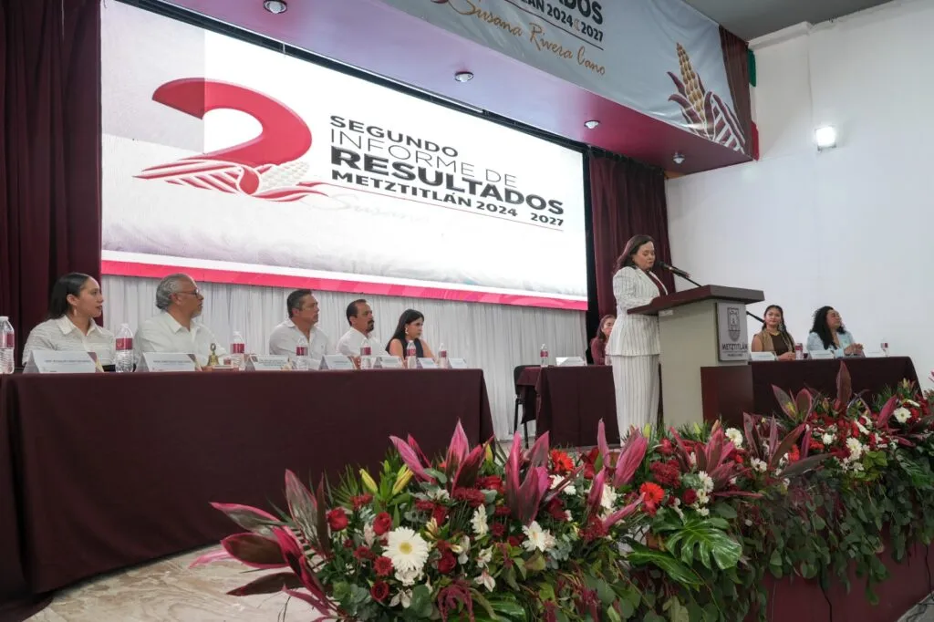 Metztitlán presume 500 mdp y 73 obras en segundo informe