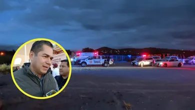 Autoridades investigan el homicidio de un vendedor de camioneta en Mineral de la Reforma.