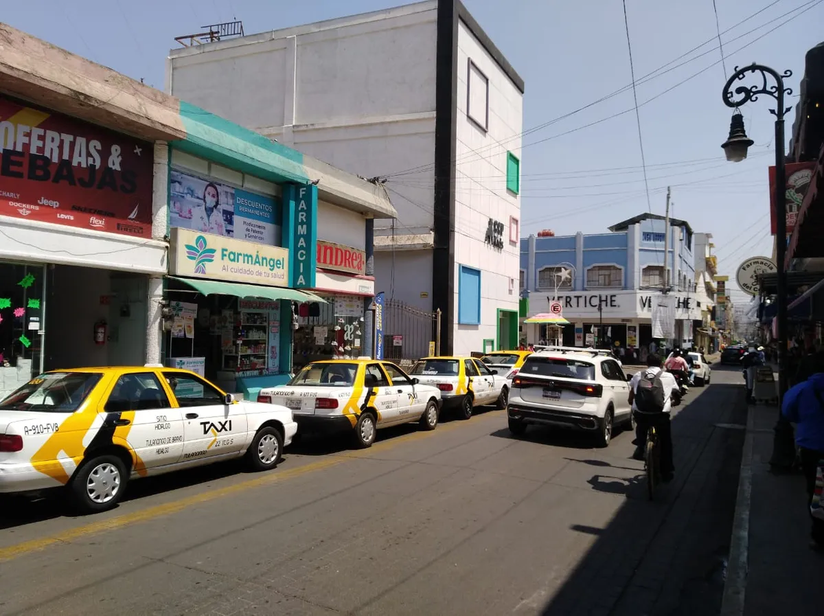 Taxis tradicionales vs Pronto: la competencia por las calles de Tulancingo
