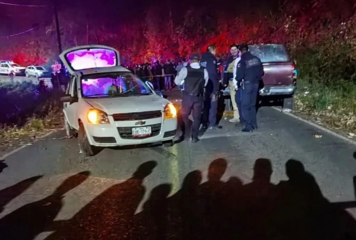 Accidente en la carretera Acaxochitlán–Venta Quemada deja dos personas muertas y dos lesionadas