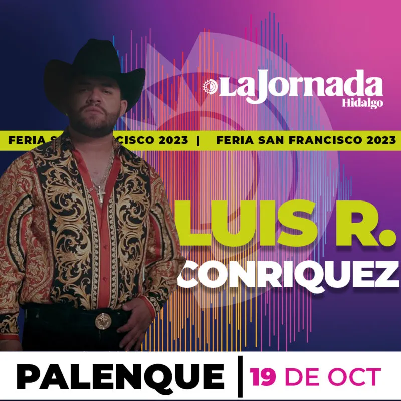 Gana un pase doble para Luis R. Conriquez en el Palenque Pachuca 2023