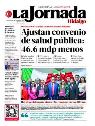 La Jornada Hidalgo | 06 de septiembre de 2026