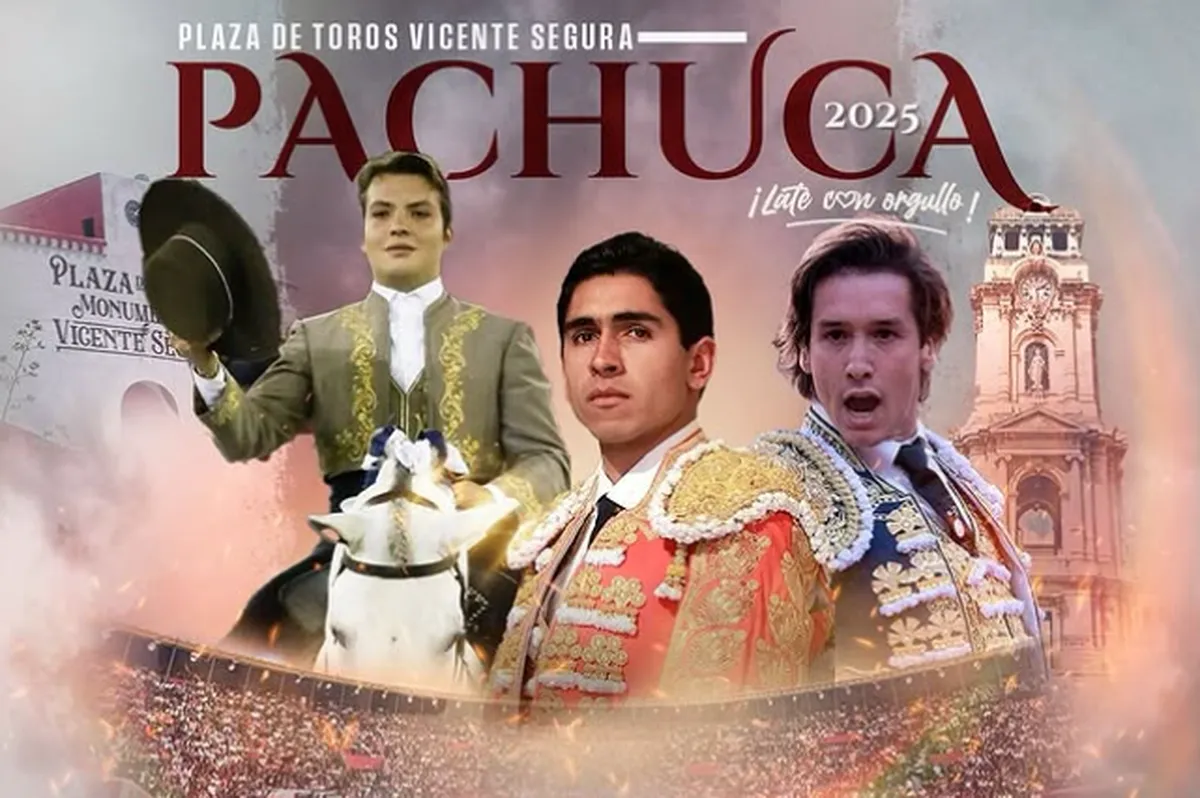 Cartel Taurino Feria San Francisco Pachuca 2025 4 de octubre