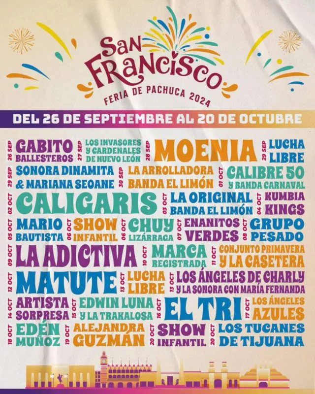 Revisa aquí la lista de objetos prohibidos en la Feria Pachuca 2024