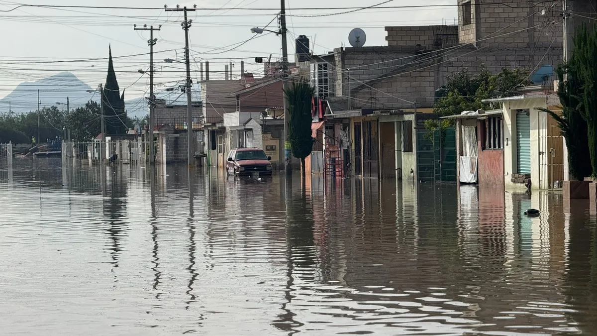 Lluvias continuarán en Pachuca hasta en 48 horas advierte Protección Civil