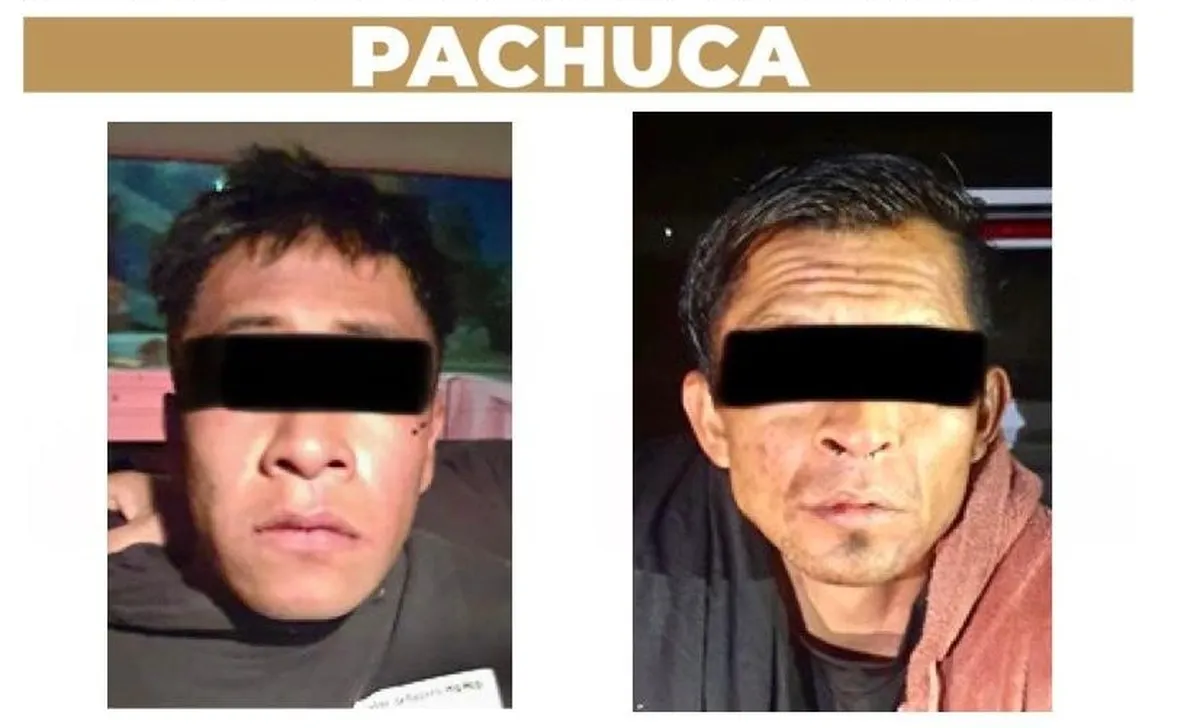 Pachuca: detienen a dos sujetos por robar cámaras de vigilancia en Cubitos