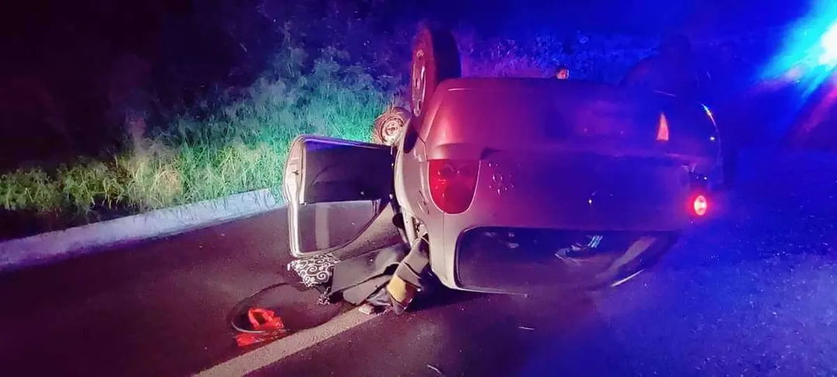 Accidente en la carretera Huichapan-Ixmiquilpan deja un lesionado