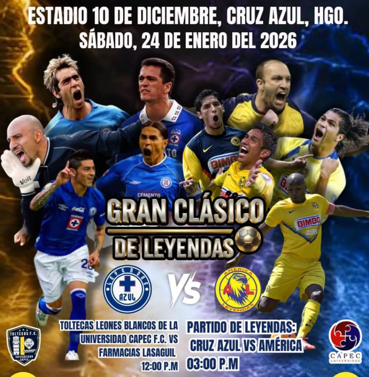 Clásico de Leyendas en Tula