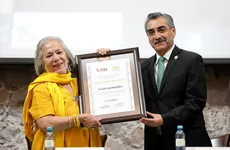 Inauguran FINI con un homenaje a Flor Garduño