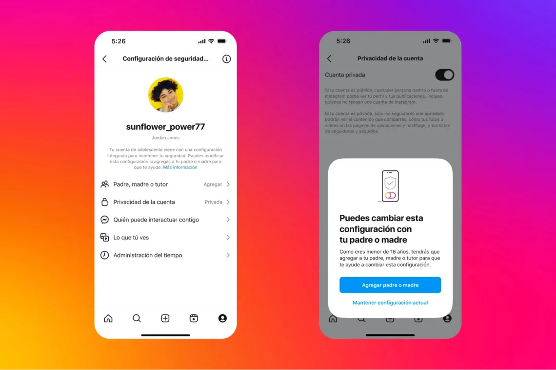 Instagram: ¿qué son las cuentas de adolescente y qué restricciones tienen?
