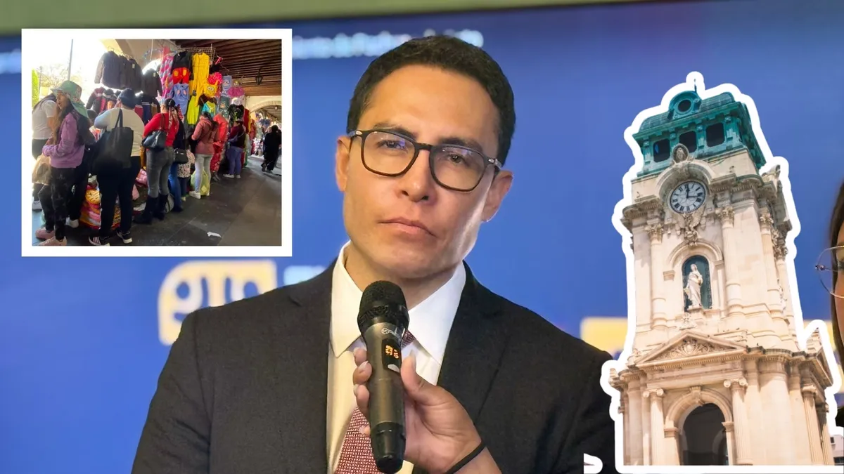 Alcalde Jorge Reyes, reloj moumenta, comercio informal