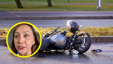 Zitlaly Zúñiga, alcaldesa de Ajacuba, llama a prevenir accidentes en moto