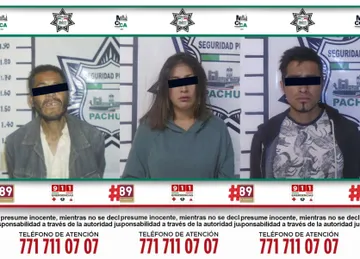 Detienen en Pachuca a mujer con orden de aprehensión vigente