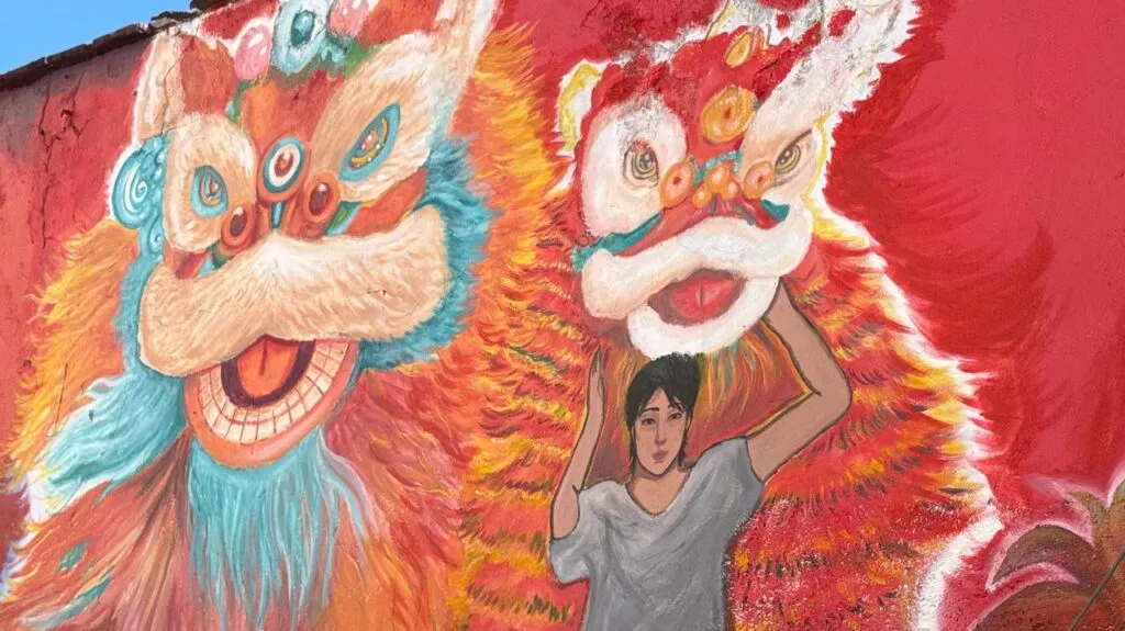 Pachuca recibe el Año Nuevo Chino con mural colectivo en el Callejón del Viento