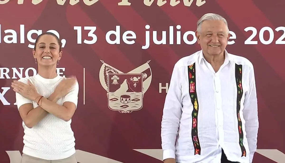 Gira de AMLO y Claudia Sheinbaum: río Tula, plan hídrico y hospitales, los temas principales