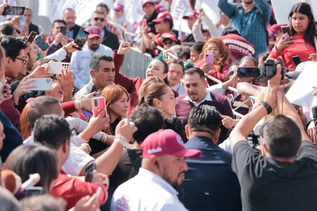 “El sueño del pueblo de México es seguir con la Cuarta Transformación”: Claudia Sheinbaum