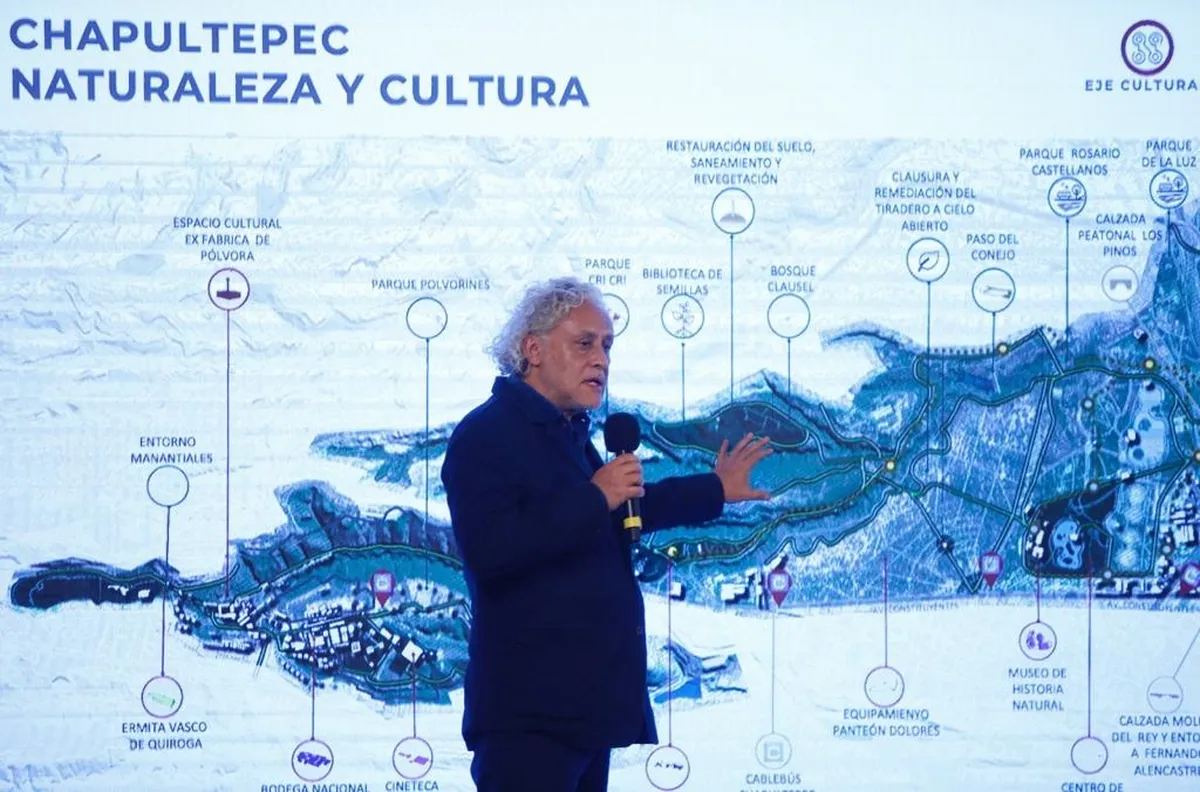 Gobierno federal presenta proyecto ‘Chapultepec, naturaleza y cultura’