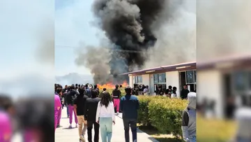 Incendio forestal obliga a UPP a suspender actividades presenciales