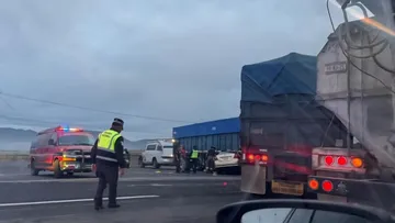 Accidente en la autopista México–Pachuca