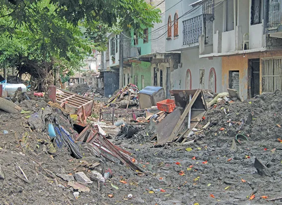 A un año de la vaguada, zona dedesastre aún por reconstruirse 