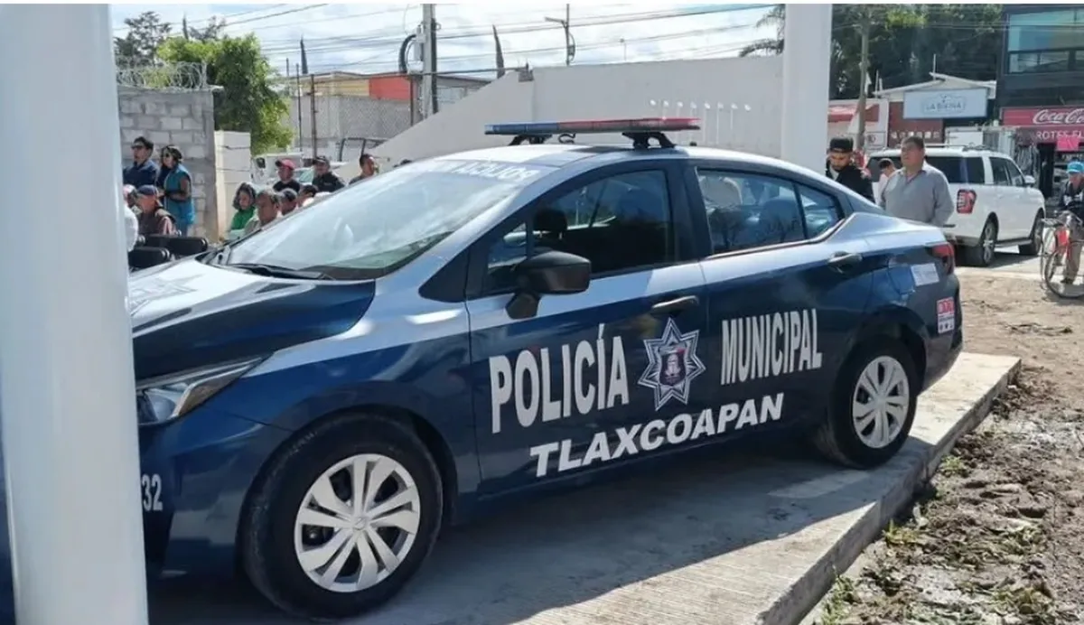 Patrulla de Policía Municipal de Tlaxcoapan