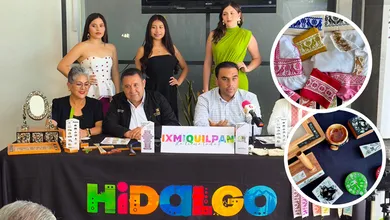 Visitantes disfrutan de comida tradicional y espectáculos en la Expo Feria Ixmiquilpan 2025.