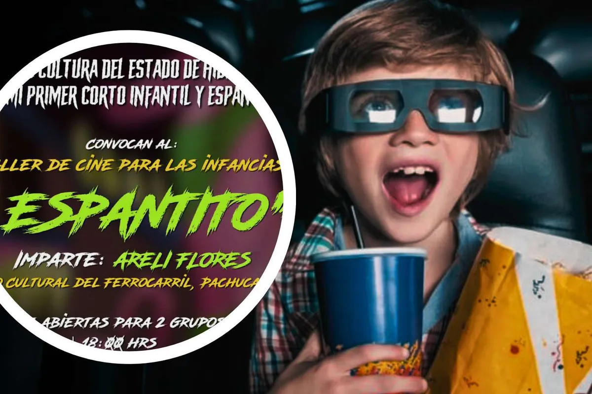 Inscripciones abiertas para el taller de cine Espantito en Pachuca…¡No te lo pierdas!