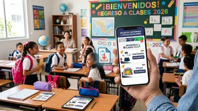 Uniformes, calzado y útiles forman parte del apoyo. Así puedes consultar y descargar los vales antes de volver a las aulas.