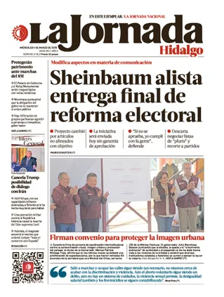 La Jornada Hidalgo | 04 de marzo de 2026