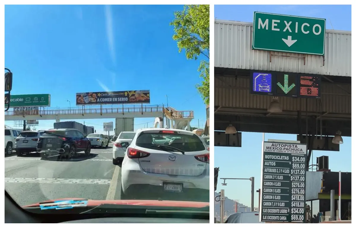 Aumentan tarifas en la autopista México-Pachuca: nuevos costos en las casetas
