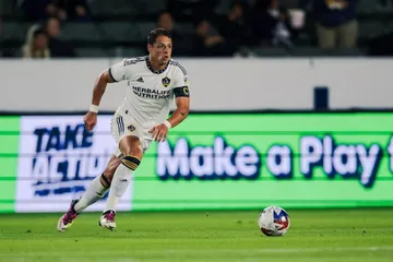 Foto de Javier Chicharito Hernández, quien ya no será jugador del LA Galaxy.