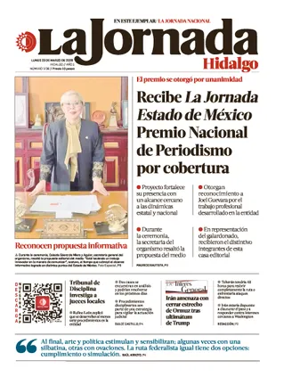 La Jornada Hidalgo | 23 de marzo de 2026