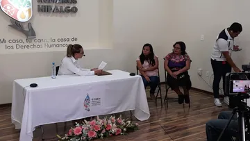 CDHEH: presidenta ofrece disculpa pública a víctima de abuso sexual