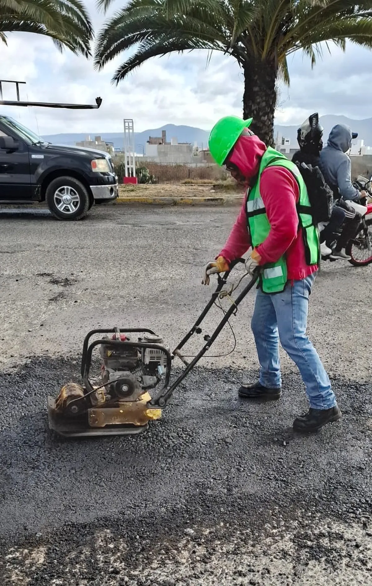 Declaran desierta la licitación para adquirir mezcla de bacheo en Tulancingo