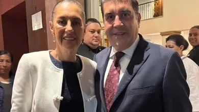 Claudia Sheinbaum y José María Tapia