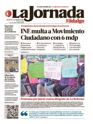 La Jornada Hidalgo | 11 de febrero de 2026