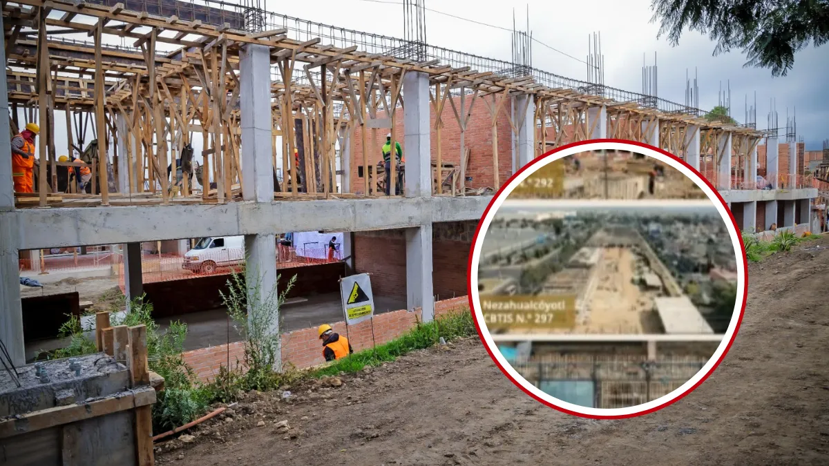 La SEP construye y reconvierte planteles de bachillerato en Edomex para aumentar espacios en educación media superior.