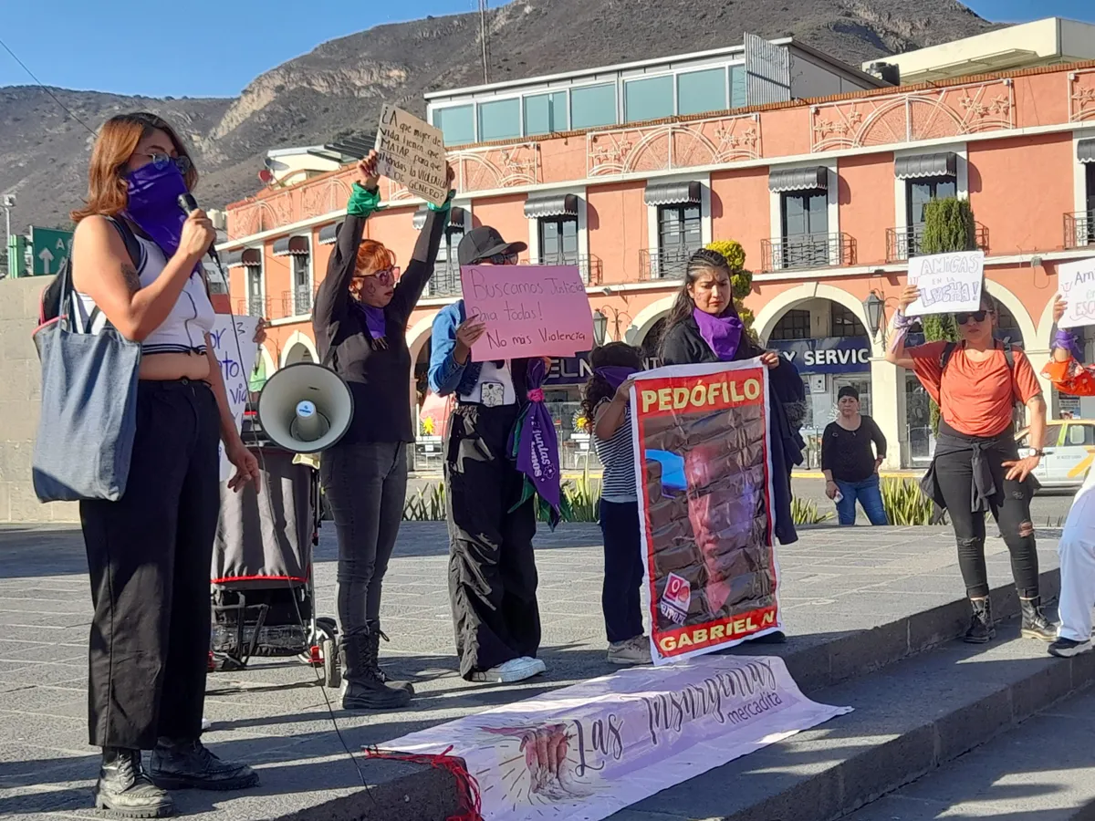 Marcha 25N: Ley Vicaria en Hidalgo se queda corta, acusan feministas